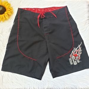Orange County Choppers embroidered swim trunks‎